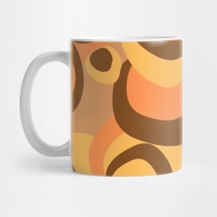 Abstract colorful paint background Mug